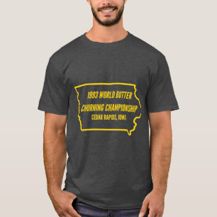 T-shirt Champion de l'État de l'Iowa