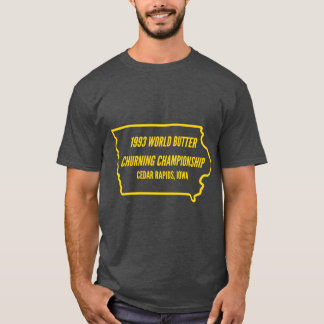 T-shirt Champion de l'État de l'Iowa