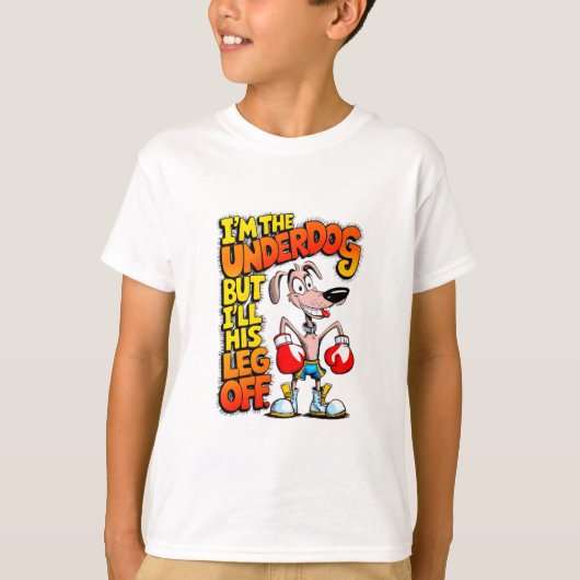 T-shirt "Champion de l'outsider" (Devant)