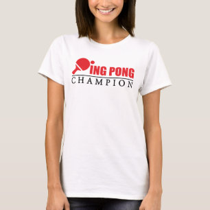 T-shirt Champion de ping-pong