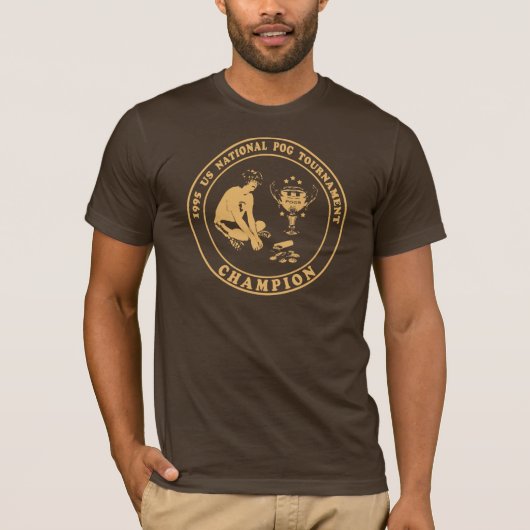 T-shirt Champion de Pog (Devant)