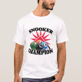 T-shirt Champion de snooker (Devant)