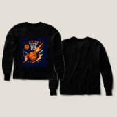 T-shirt champion de touchdown pour garçons (Motif recto et verso)