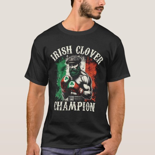 T-shirt Champion de Trèfle Irlandais (Devant)