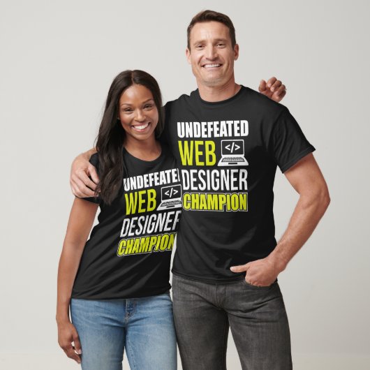 T-shirt Champion de Web Designer indéfectible Css Programm (Unisexe)