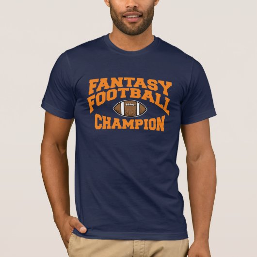 T-shirt Champion d'Imaginaire de football (Devant)