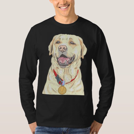 T-shirt Champion d'or (Devant)
