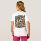 T-shirt Champion du Défi (Dos entier)