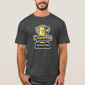 T-shirt Champion du football d'imaginaire