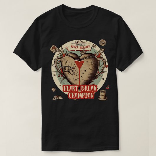 T-shirt Champion du Heartbreak (Design devant)