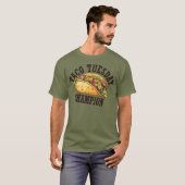 T-shirt Champion du mardi de Taco (Devant entier)