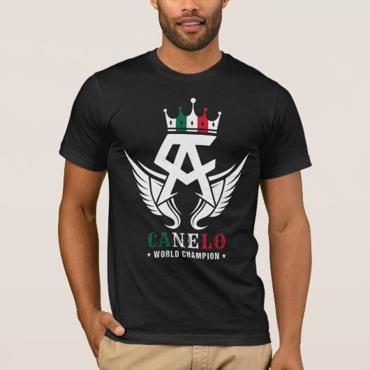 T-shirt Champion du Monde Canelo (Devant)
