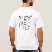 T-shirt champion du robot t64 (Dos)