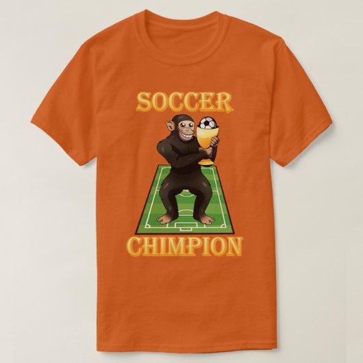 T-shirt Champion Funny Chimp (Design devant)