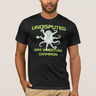 T-shirt Champion incontesté de bras de fer