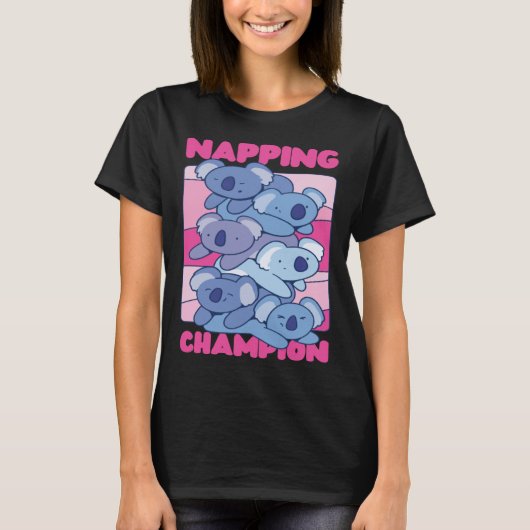 T-shirt Champion Koala Napping (Devant)