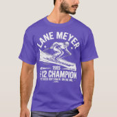 T-shirt Champion Lane Meyer K-12 (Devant)