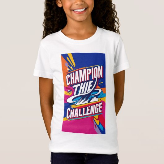 T-Shirt CHAMPION LE DÉFI (Devant)