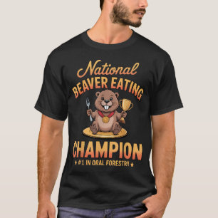 T-shirt Champion National de la Consommation de Castors Dr