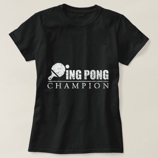 T-shirt Champion Ping Pong (Design devant)