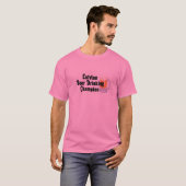 T-shirt Champion potable de bière letton (Devant entier)