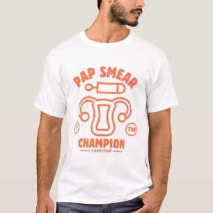 T-shirt Champion survivante du frottis vaginal