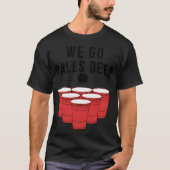 T-shirt Championnat Beer Pong Champion Beer Pong Beer Pon (Devant)