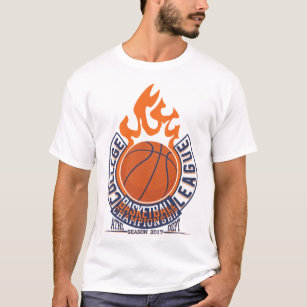 T-shirt Championnat de basket-ball de l'école supérieure