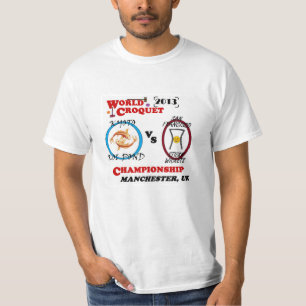 T-shirt Championnat de croquet du monde