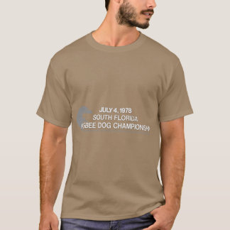 T-SHIRT CHAMPIONNAT DE FLORIDE DU SUD DE DISQUE VOLANT CHI