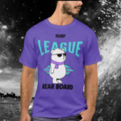 T-shirt Championnat du Surf de la Commission de l'ours