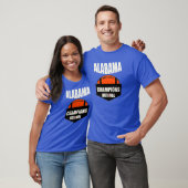 T-shirt Championnat national d'Alabama (Unisexe)