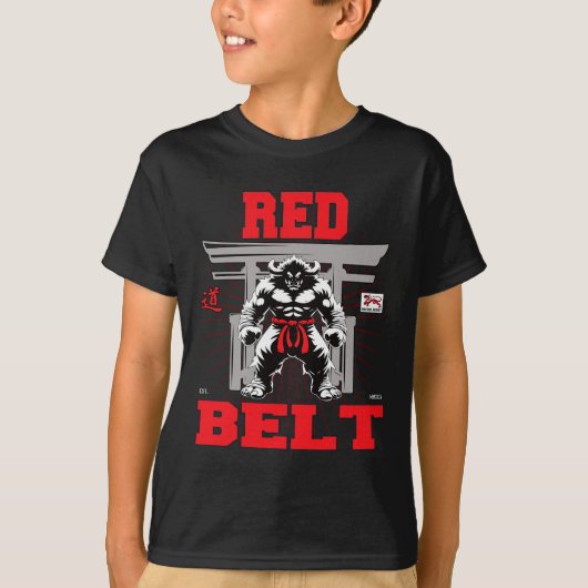 T-shirt Championnat Red Belt En Vue ! (Devant)