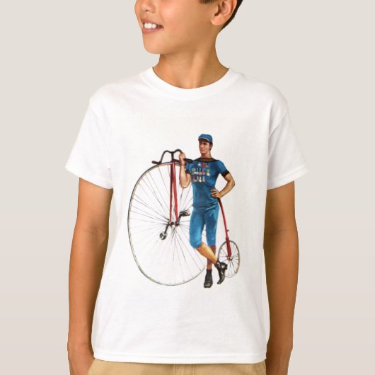 T-shirt Championnat vintage de vélo (Devant)