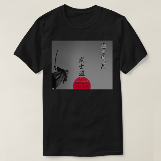 T-shirt Championnats de lutte de fierté Bushido 5 Hommage (Design devant)