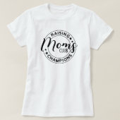 T-shirt Championnats du club de mamans (Design devant)