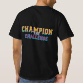 T-shirt Championner le Défi (Dos)