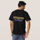 T-shirt Championner le Défi (Dos entier)
