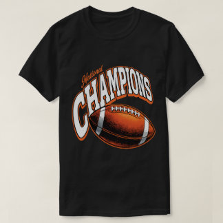 T-shirt Champions de Football Rétro Design Sportif Vintage