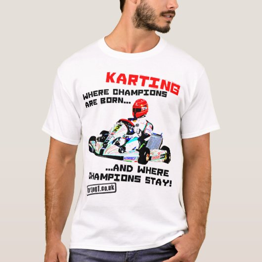T-shirt Champions de Karting (Devant)
