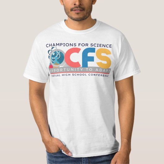 T-shirt Champions De L'École Virtuelle De Science (Devant)