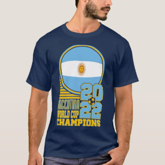 T-shirt Champions du Monde d'Argentine 2022