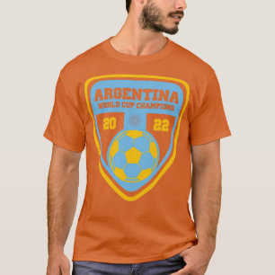 T-shirt Champions du monde de la Coupe d'Argentine 2022