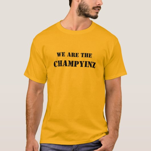 T-SHIRT CHAMPYINZ, NOUS SOMMES LE (Devant)