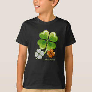 T-shirt Chance Charms. Saint-Patrick shamrock