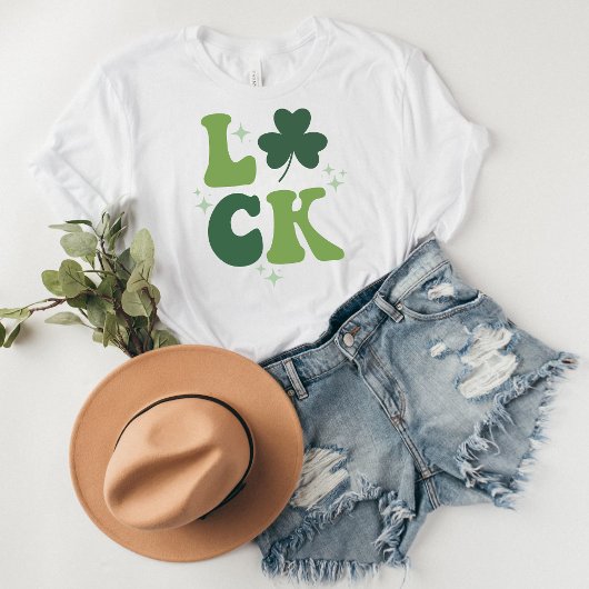 T-shirt CHANCE Chemise de Fête St Patrick - Bold Retro