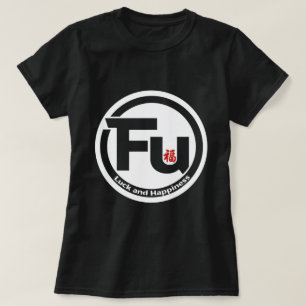 T-shirt Chance de bonheur à l'avant et à l'arrière