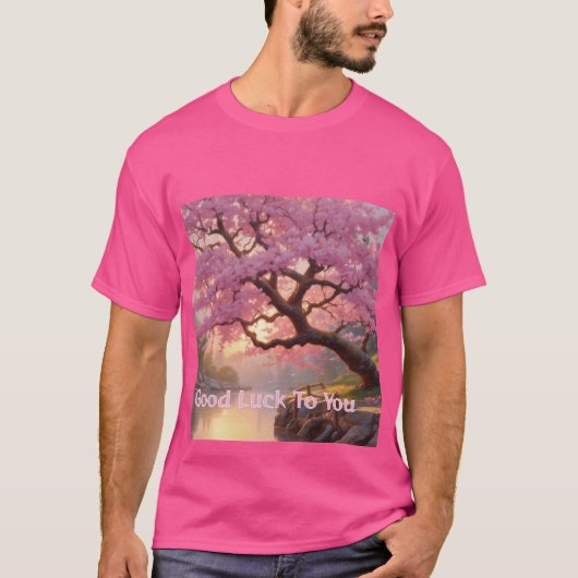 T-shirt Chance Fleur de Cerisier (Devant)
