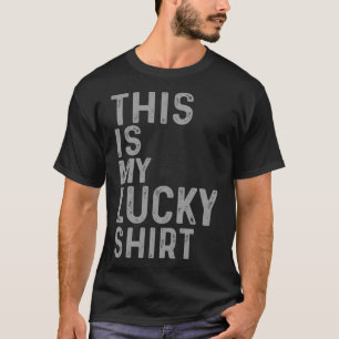 T-shirt Chance hommes femmes garçons filles C'est ma chanc