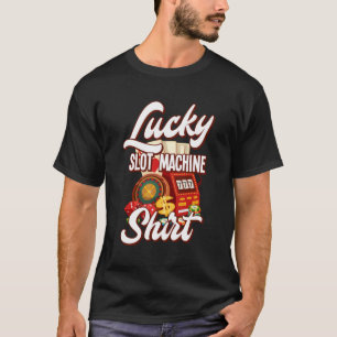 T-shirt Chance Machine à sous Casino Las Vegas Jeux